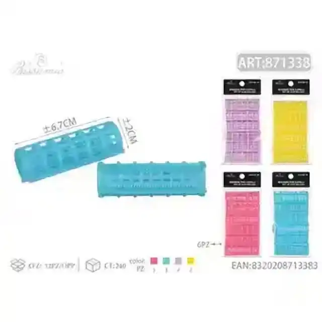 Bigodini 2.0 cm×6.7 cm 6 pz – articolo 871338