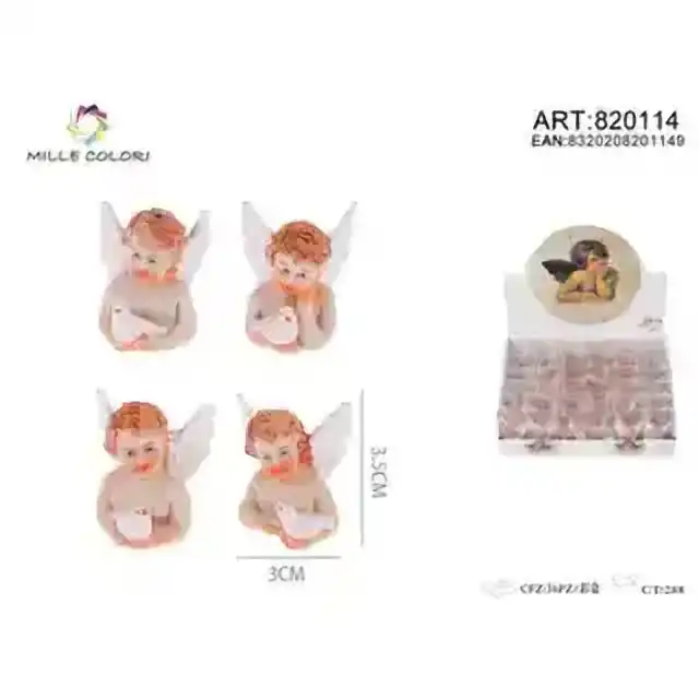 Angioletti in resina 3 × 4.2 cm – articolo 820114
