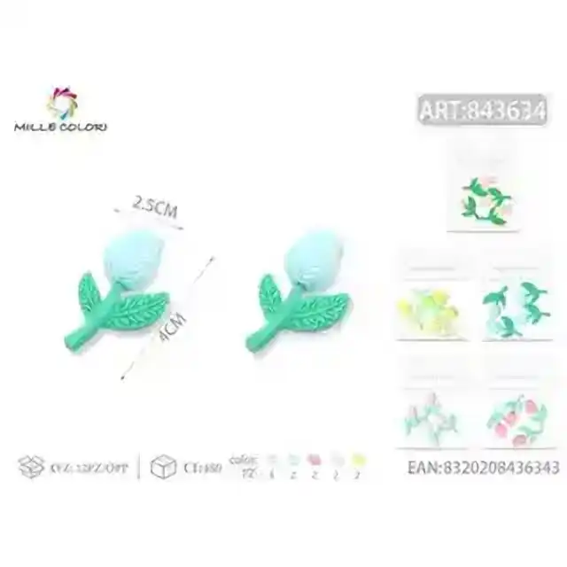 Decorazione in resina 4 pz – articolo 843634