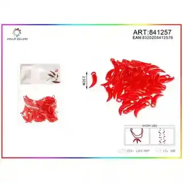 Pendete decorativo 2.5 cm ±50 pz – articolo 841257