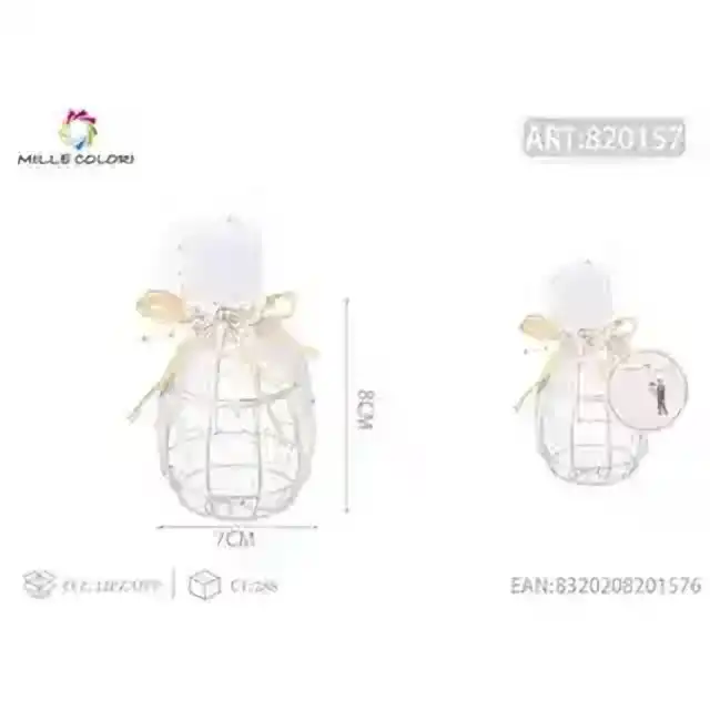 Gabbia bomboniere 7 × 8 cm – articolo 820157