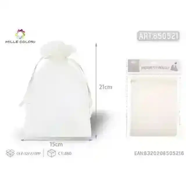 Sacchettini regalo 15 × 21 – articolo 850521