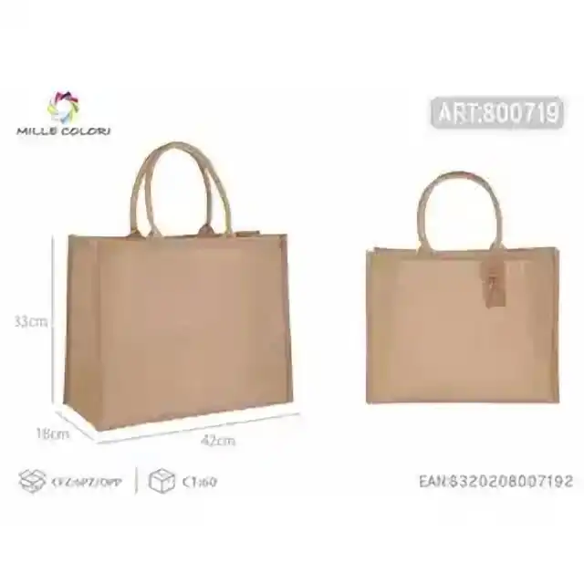 Borsa in juta 42 × 33 × 18 – articolo 800719