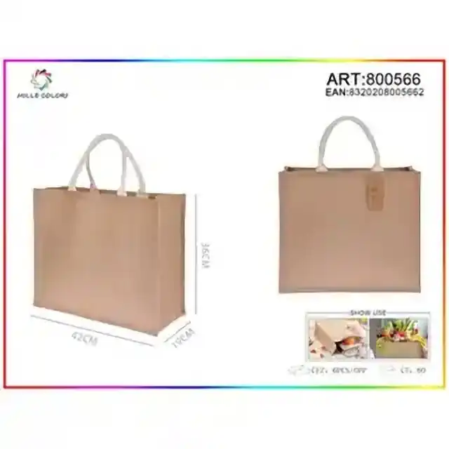 Borsa in juta 36 × 42 × 19 – articolo 800566