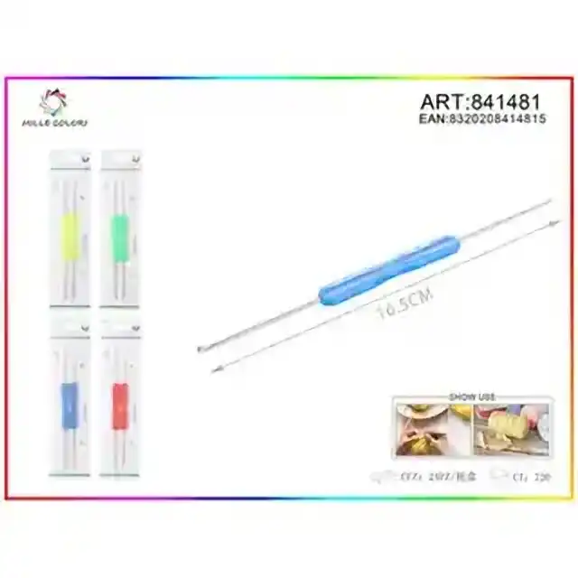 Uncinetto doppia PUnta 2 pz – articolo 841481