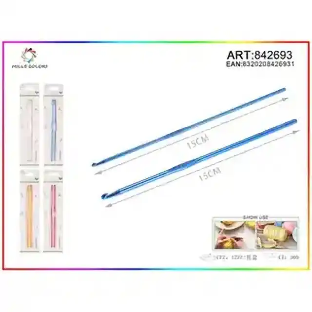 Uncineto 15 cm 2.5 mm 3.5 mm 2 pz – articolo 842693