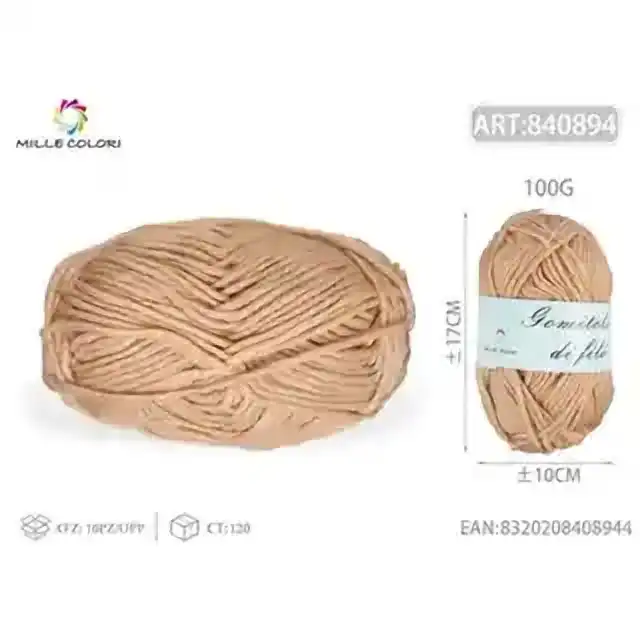 Gomitolo di filo spesso 100 g m05 – articolo 840894